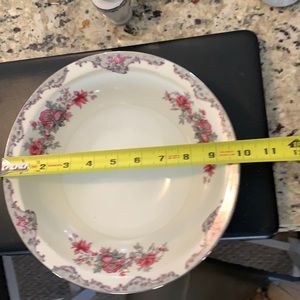 Meito Corsage pattern Japan China 10 inch serving bowl